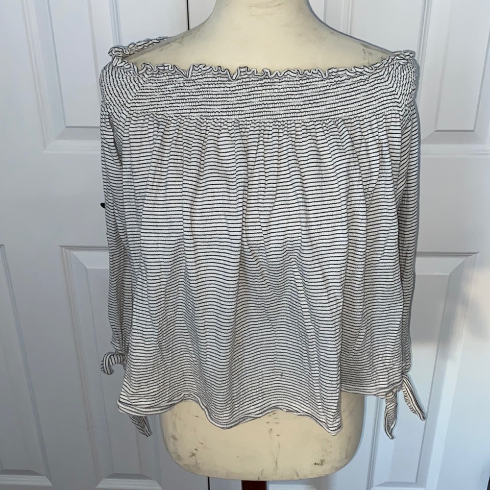 Free people off/on the shoulder blouse